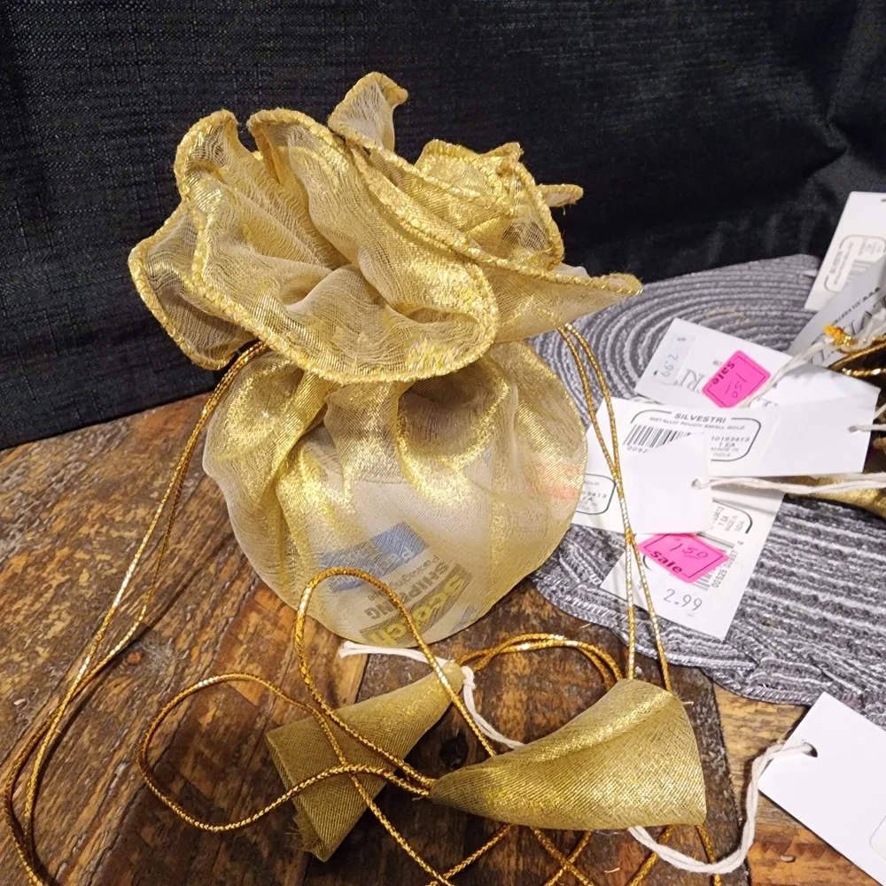 Draw String Pouches - 10 Gold